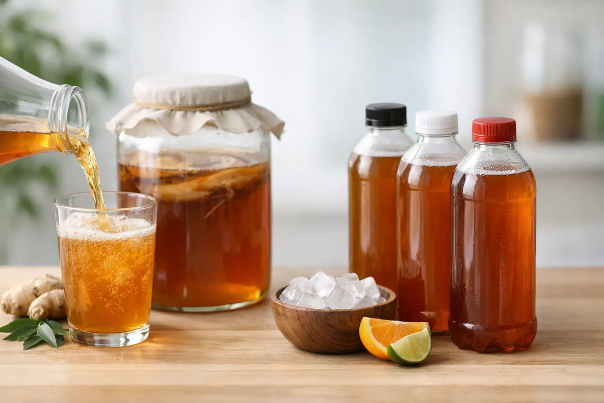 Fresh Brewed Versus Shelf Stable Kombucha