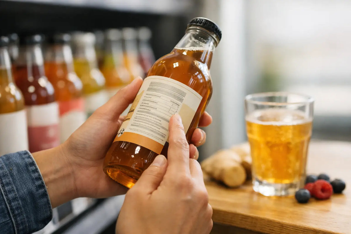 How to Read Kombucha Labels Without Guesswork