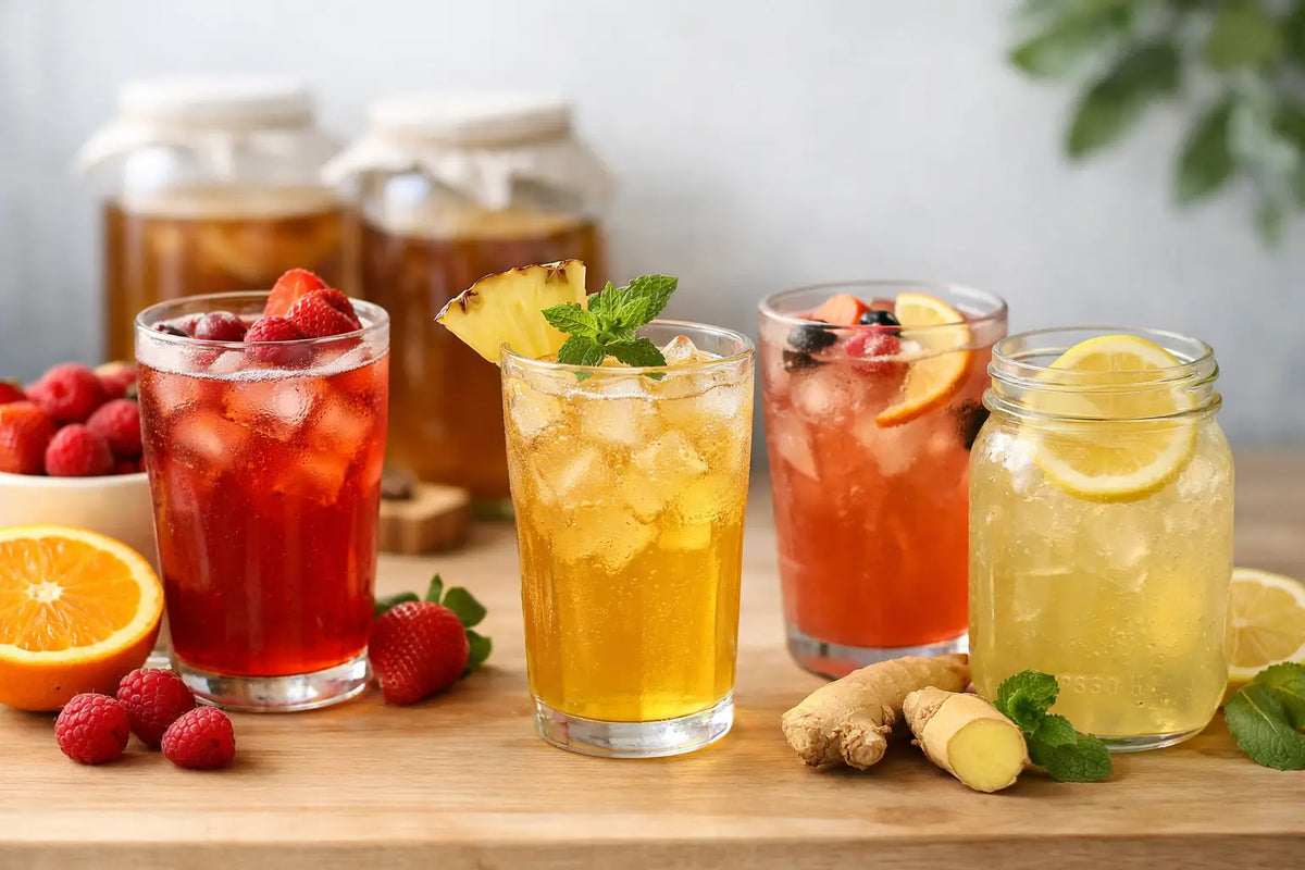 Best Kombucha Flavors for Beginners to Try