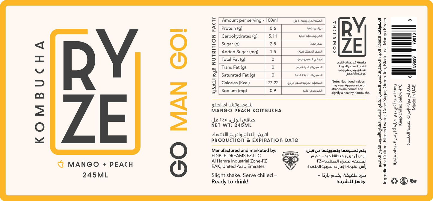 Mango Peach - RYZE