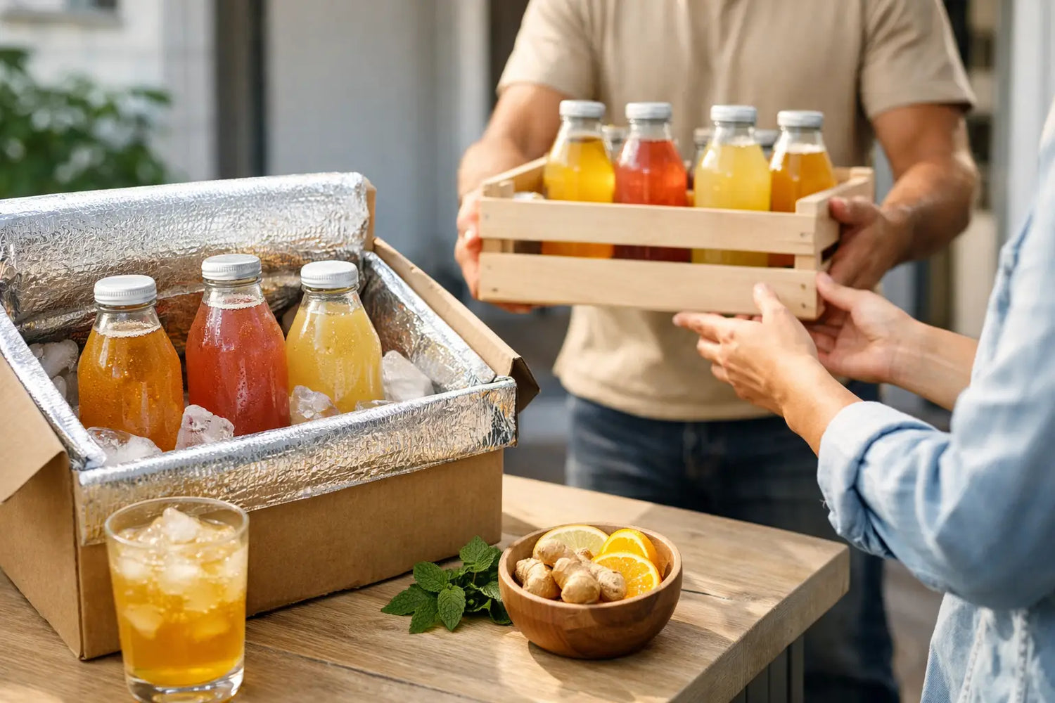 Fresh Kombucha Delivery That Tastes Fresh