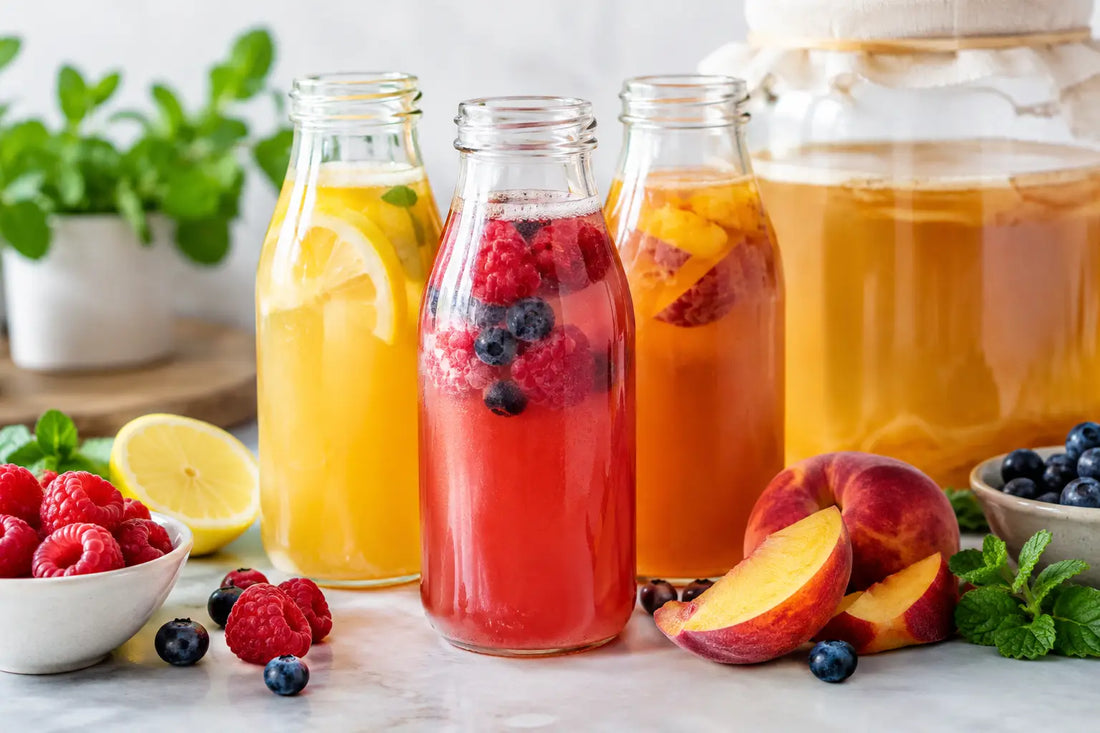 Real Fruit Kombucha That Tastes Like Fruit