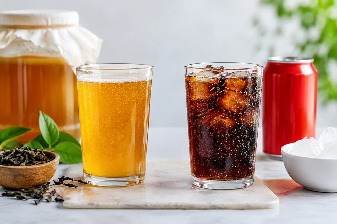 Fermented Tea Versus Soft Drinks: Which Fizz Wins?