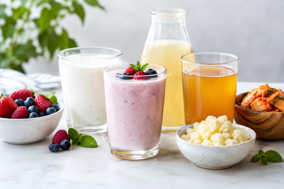 Top Probiotic Drinks for Digestion That Taste Good