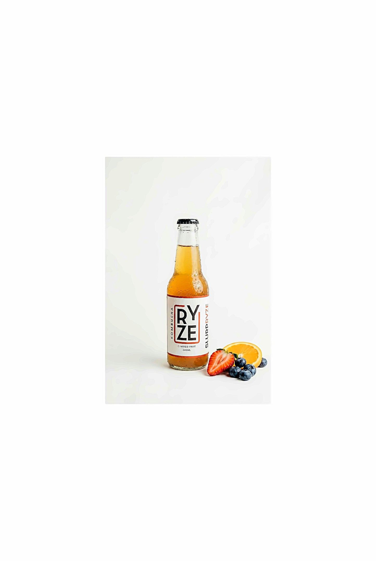 Mixed Fruit kombucha single bottle - RYZE